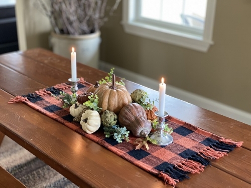 BUFFALO CHECK PUMPKIN/BLACK